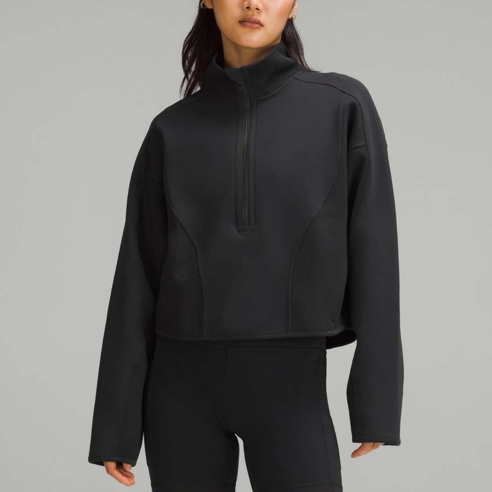 Mixed Fabric Half-Zip Pullover - Lululemon